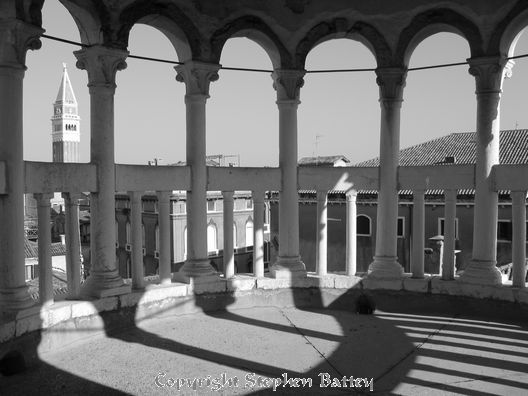 A view from Scala del Bovolo towards St Marks Square