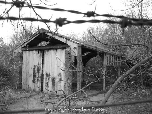 A derelict barn in Digswell